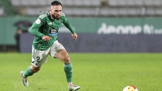 Migue Leal, defensa del Racing