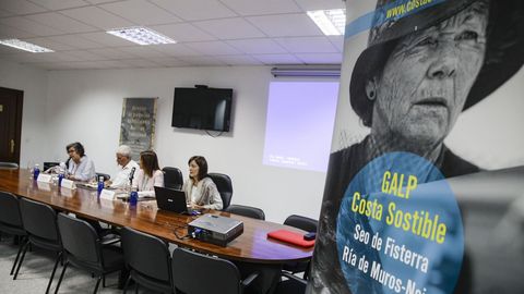 Imagen de archivo de una reunión del GALP Costa Sostible