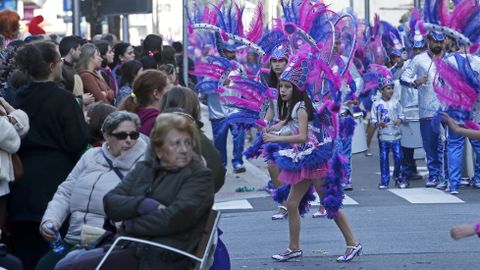 Desfile de Carnaval en Pontevedra