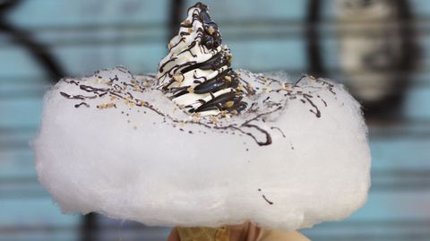 Ice & dreams. En Madrid podemos encontrar el helado nube, tendencia para este verano reci�n llegada de Londres.