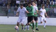 Partido de vuelta del playoff en A Laracha.