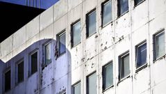 El agua se acumula hasta en las paredes