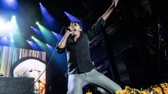 Brett Anderson, l�der de Suede, en un concierto celebrado en Dinamarca en agosto de este a�o 