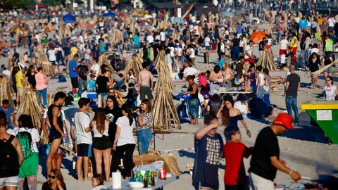 La fiesta de San Juan en A Coru�a 