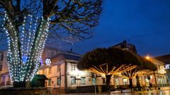 Imagen de archivo del alumbrado navideo de Vilalba