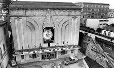 Esta fotograf�a foi tirada en outubro de 1990 durante a celebraci�n dunha semana de cine. 