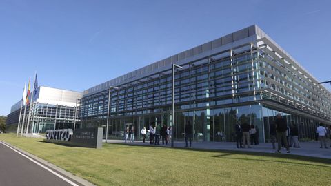 Instalaciones del Grupo Cortizo, con el nuevo edificio del campus tecnolgico