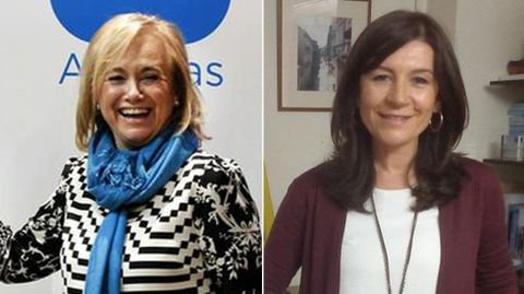 Mercedes Fern�ndez y Carmen Rodr�guez Maniega