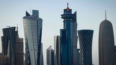 Imagen de la ciudad de Doha, capital de Catar.