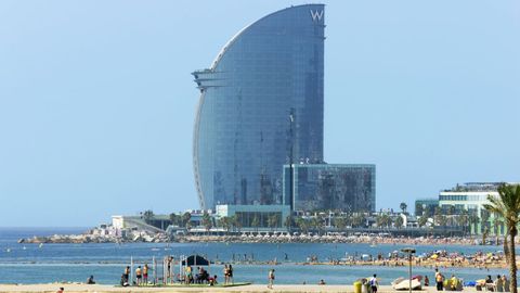 Hotel Vela, una de las obras que llev a cabo en Barcelona