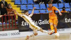Altamirano se lanza para cortar el ataque burelista.
