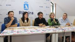 Presentaci�n de la caminata de las Amas de Casa de Ribeira