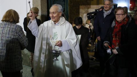 MISA Y BENDICIN DE LAS MASCOTAS CON MOTIVO DEL SAN ANTONIO EN LA IGLESIA DE LA ORDEN TERCERA