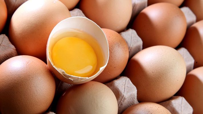 Imagen de archivo de unos huevos