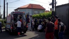 Herido grave con un motocultor en San Miguel de Deiro