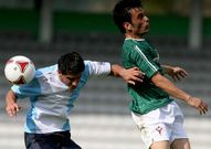 El Racing derrot� (3-2) al Compostela en septiembre en el partido de A Malata.