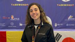 Mar�a Gonz�lez, del Couto, subi� al podio nacional con la Universidad de Vigo