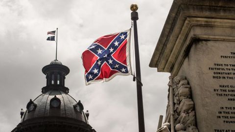 La bandera confederada ser� retirada hoy del m�stil del Capitolio de Carolina del Sur. 