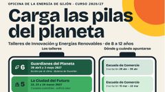 �Carga las pilas del planeta�, un ciclo de talleres infantiles sobre innovaci�n y energ�as renovables