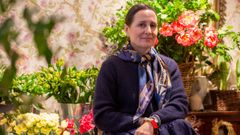 Maribel Lolo, vasca de nacimiento, se ha asentado en Pontevedra, donde abri� una florister�a