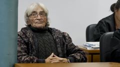 El acusado, que ahora tiene 78 a�os, en el banquillo de la Audiencia Provincial