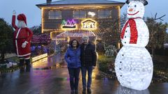 Ya es Navidad en las casas de Santiago y sus alrededores