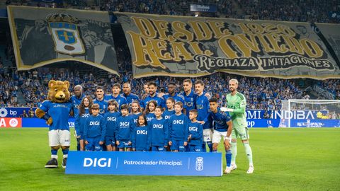 Las mejores im�genes del Real Oviedo ante el Real Madrid