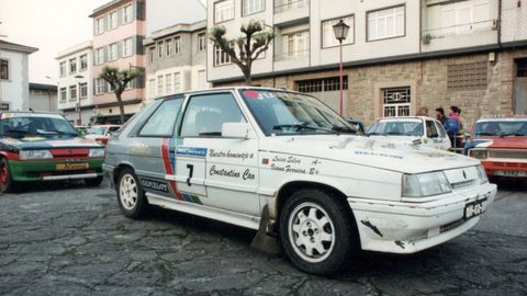 Homenaje a Constantino Cao en 1991, por el Rali de Nar�n