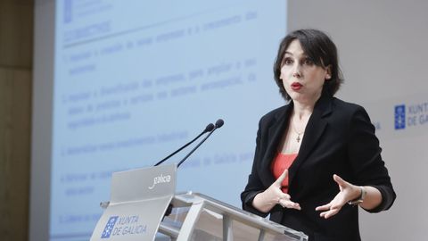 Mar�a Jes�s Lorenzana, conselleira de Econom�a, participar� este jueves en el Foro Conecta Lugo