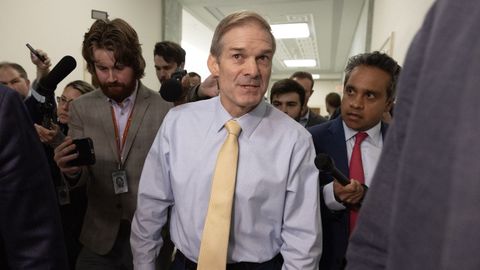 El representante republicano de Ohio, Jim Jordan, es uno de los candidatos a ocupar el cargo de presidente de la C�mara de Representantes de Estados Unidos.