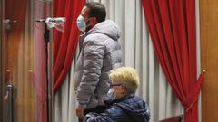 El acusado, en el juicio celebrado en la Audiencia Provincial en marzo del 2021