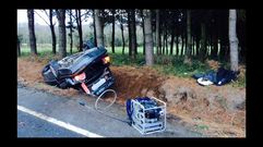 Choque frontal en la N-640