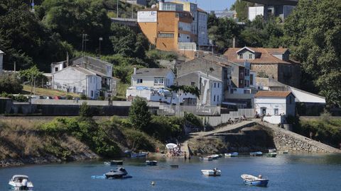 Zona de As Xubias, en A Coruña