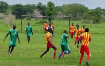 El improvisado Fisterra gan� el partido contra un particular Bar�a.