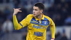 Mat�as Soul�.Mat�as Soul� con el Frosinone