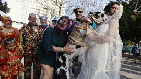 Desfile de carnaval en A Coru�a