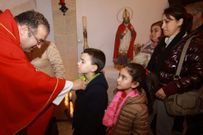 Los peque�os Tano y Carmen no faltaron a la cita.