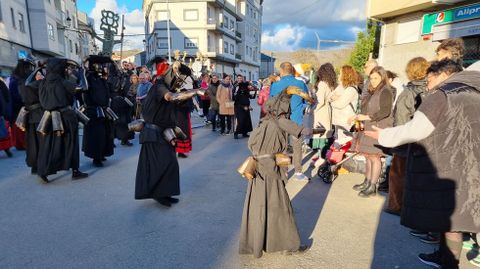 Viana acoge la mayor mascarada de la Pennsula Ibrica.Un momento del desfile.