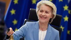 Von der Leyen en una imagen de esta semana