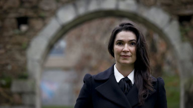 A poeta Dores Tembr�s, nunha imaxe do 2023