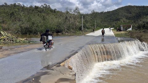 Un dron capta la devastaci�n en Black River, Jamaica, tras el impacto de Melissa