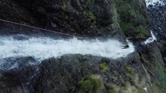 Los 72 metros de la fervenza de Teixidelo la convierten en la m�s alta de Galicia