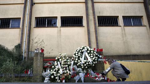 Imagen de la nave de Asados donde apareció el cadáver de Diana Quer
