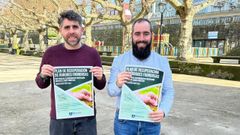 El concejal de Medio Ambiente, Alberto Angueira, y el alcalde de Rianxo, Juli�n Bustelo, presentaron la iniciativa