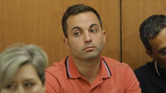 Pablo Cibeira, concejal de Alternativa dos Veci�os en Oleiros.