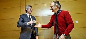 Rueda y Rey firmaron ayer el convenio para la reversi�n.