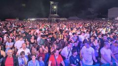 La Panorama logr� un lleno en la apertura de las fiestas de Ordes