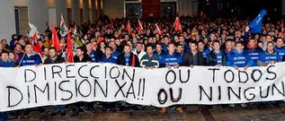 El lunes se anunciar� en Vilagarc�a una segunda manifestaci�n como la multitudinaria marcha que concluy� en la plaza de A Peixer�a. 