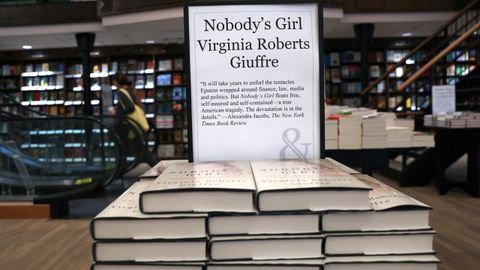 Presentaci�n del libro de Virginia Giuffre el pasado 21 de octubre