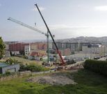 Las obras del centro de salud de O Port�dego, hace un a�o. 